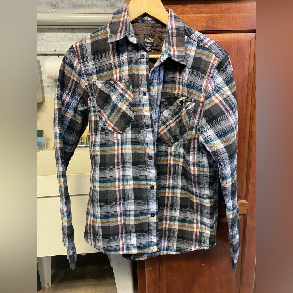 Volcom Workwear Size Small Lined Flannel